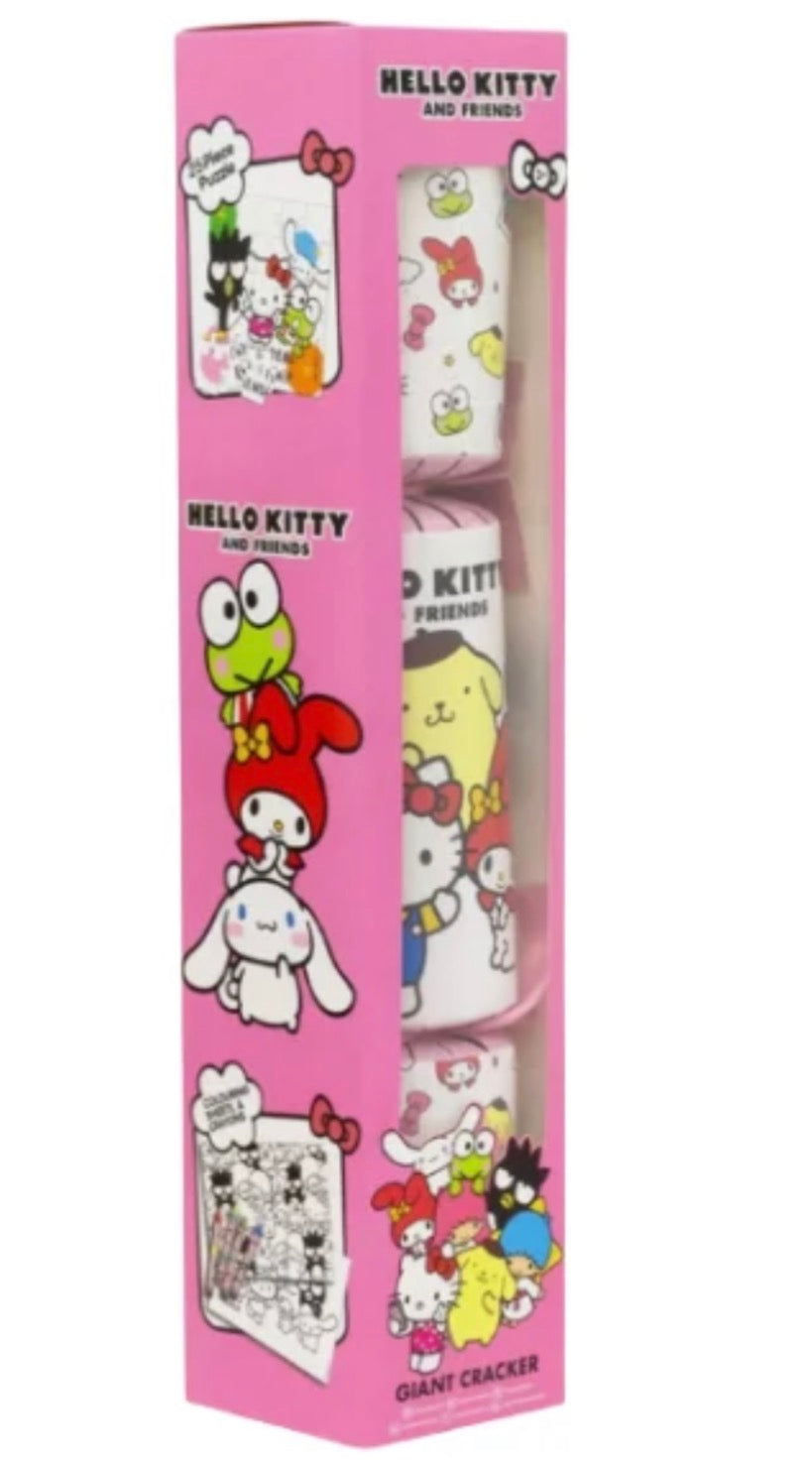 Giant Sanrio Christmas cracker